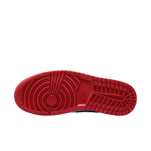 Tênis Air Jordan 1 Low "OG Black Toe" Vermelho / Preto