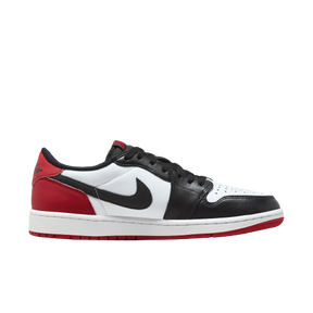Tênis Air Jordan 1 Low "OG Black Toe" Vermelho / Preto