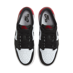 Tênis Air Jordan 1 Low "OG Black Toe" Vermelho / Preto