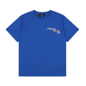 Camiseta Vlone x Juice WRLD Legends Never Die Azul