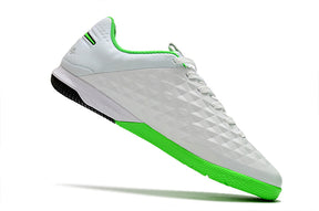 Chuteira Nike Tiempo Legend 8 Futsal Pro Branco/Verde