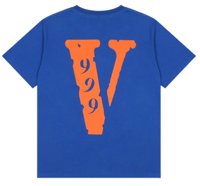 Camiseta Vlone x Juice WRLD Legends Never Die Azul