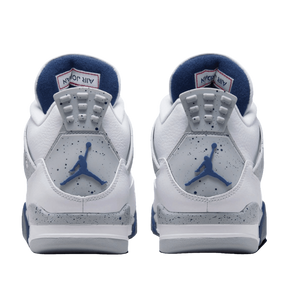 Tênis Air Jordan 4 "Midnight Navy" Branco / Azul