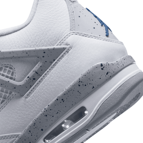 Tênis Air Jordan 4 "Midnight Navy" Branco / Azul