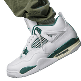 Tênis Air Jordan 4 "Oxidized Green" Masculino Branco / Verde