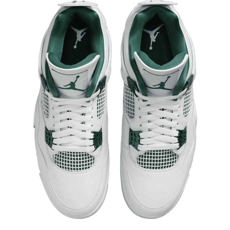 Tênis Air Jordan 4 "Oxidized Green" Masculino Branco / Verde