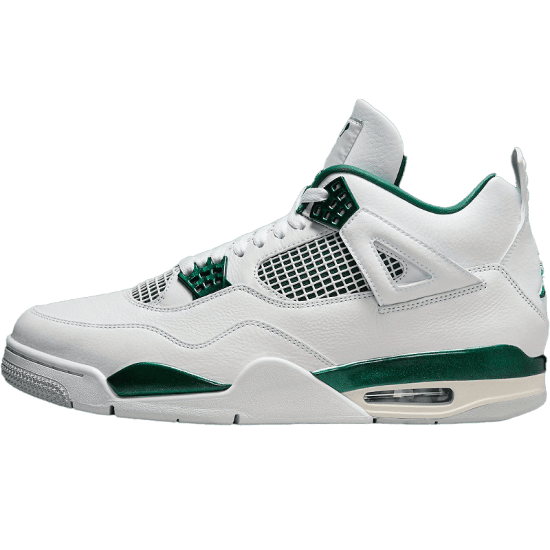Tênis Air Jordan 4 "Oxidized Green" Masculino Branco / Verde