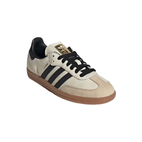 Tênis Adidas Samba OG "Cream White Core Black" Feminino Bege