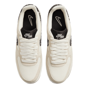 Tênis Air Force 1 "Paisley Swoosh" Preto / Bege