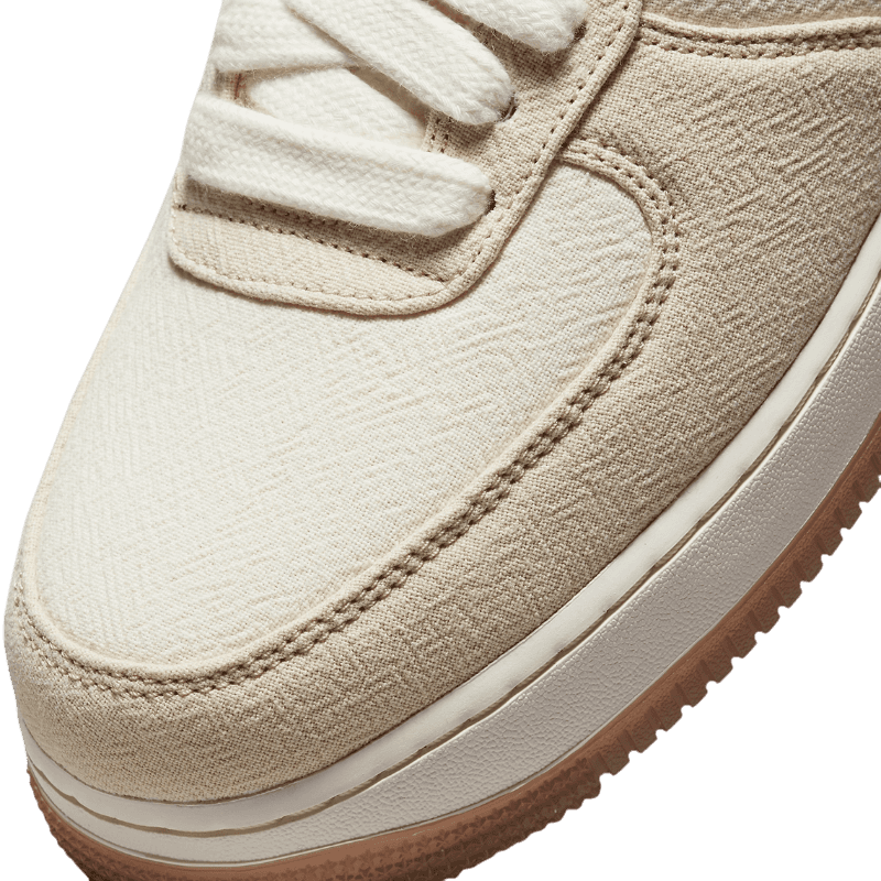 Tênis Air Force 1 "Paisley Swoosh" Preto / Bege