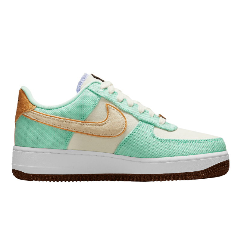 Tênis Air Force 1 "Happy Pineapple" Branco / Verde