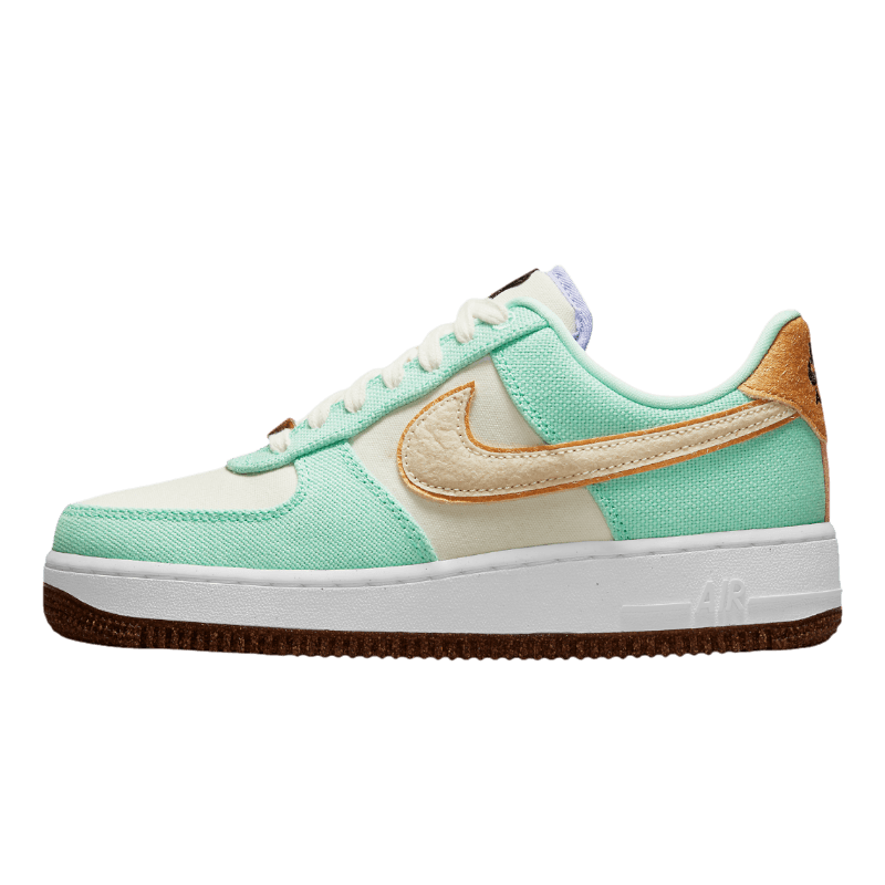 Tênis Air Force 1 "Happy Pineapple" Branco / Verde