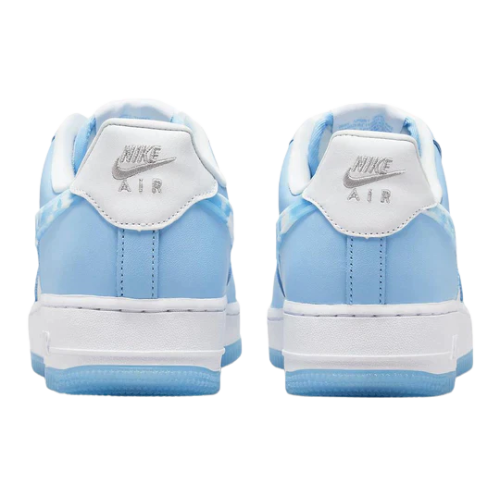 Tênis Air Force 1 "Nail Art" Branco / Azul