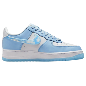 Tênis Air Force 1 "Nail Art" Branco / Azul