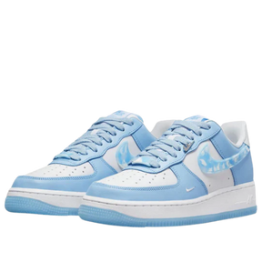Tênis Air Force 1 "Nail Art" Branco / Azul