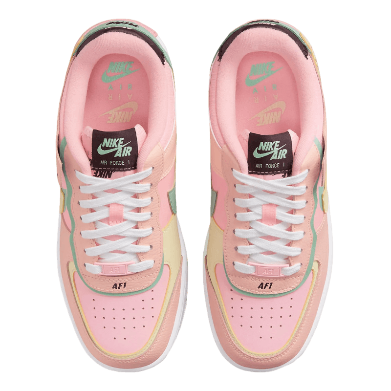 Tênis Air Force 1 Shadow "Arctic Punch" Rosa / Branco