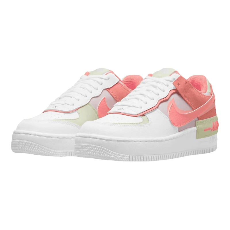 Tênis Air Force 1 Shadow "Magic Ember" Branco / Rosa