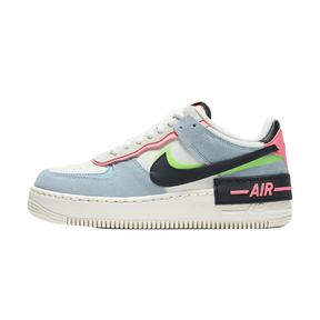 Tênis Air Force 1 Shadow "Sunset Pulse" Branco / Cinza