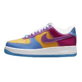 Tênis Air Force 1 "UV Full Reactive" Branco / Azul