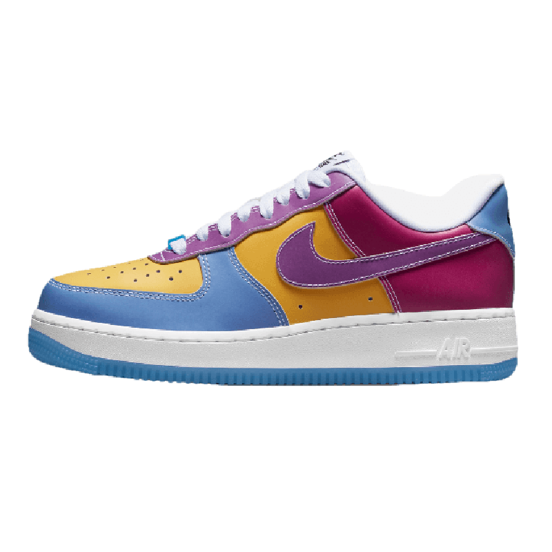 Tênis Air Force 1 "UV Full Reactive" Branco / Azul
