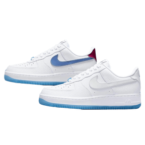 Tênis Air Force 1 "UV Reactive Swoosh" Branco / Azul