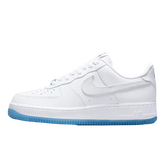 Tênis Air Force 1 "UV Reactive Swoosh" Branco / Azul