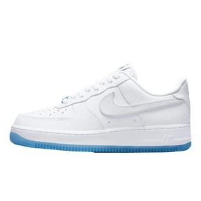 Tênis Air Force 1 "UV Reactive Swoosh" Branco / Azul