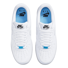 Tênis Air Force 1 "UV Reactive Swoosh" Branco / Azul