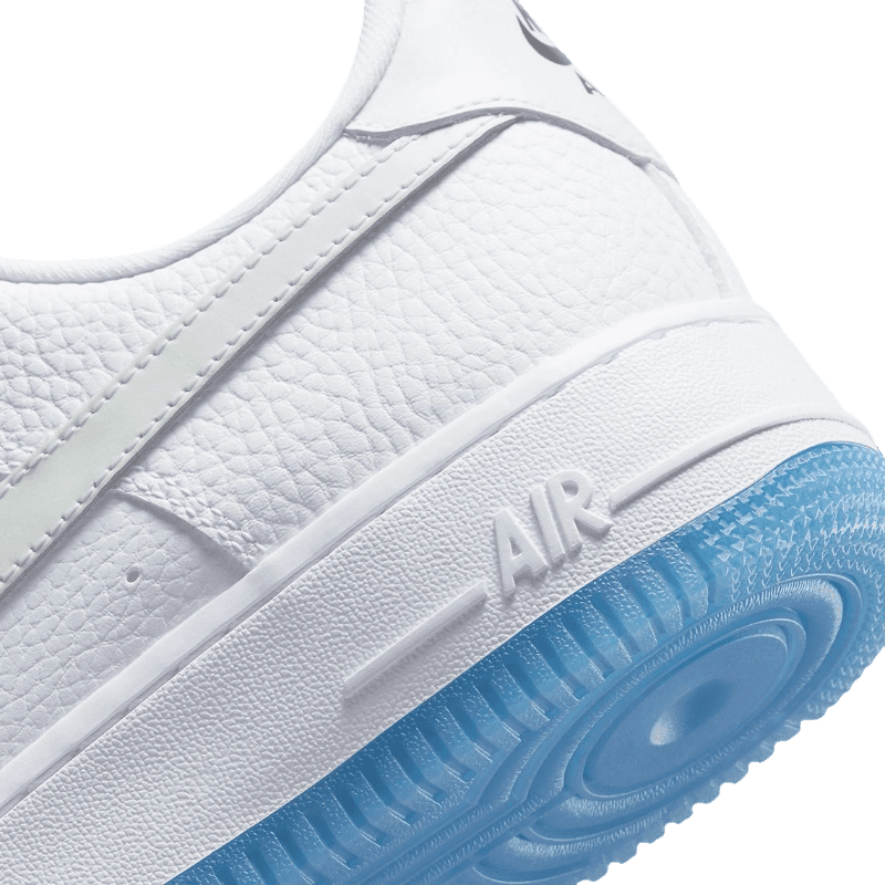 Tênis Air Force 1 "UV Reactive Swoosh" Branco / Azul