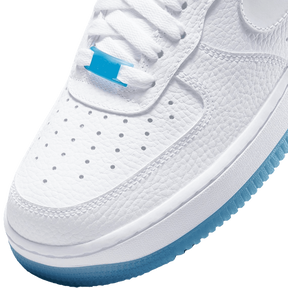 Tênis Air Force 1 "UV Reactive Swoosh" Branco / Azul