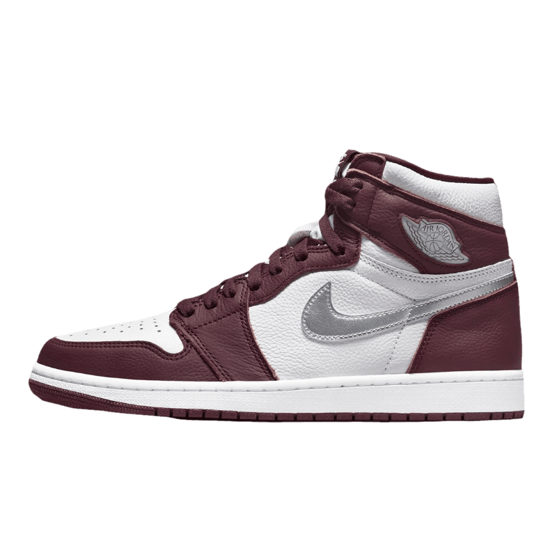 Tênis Air Jordan 1 High "Bordeaux" Bordô
