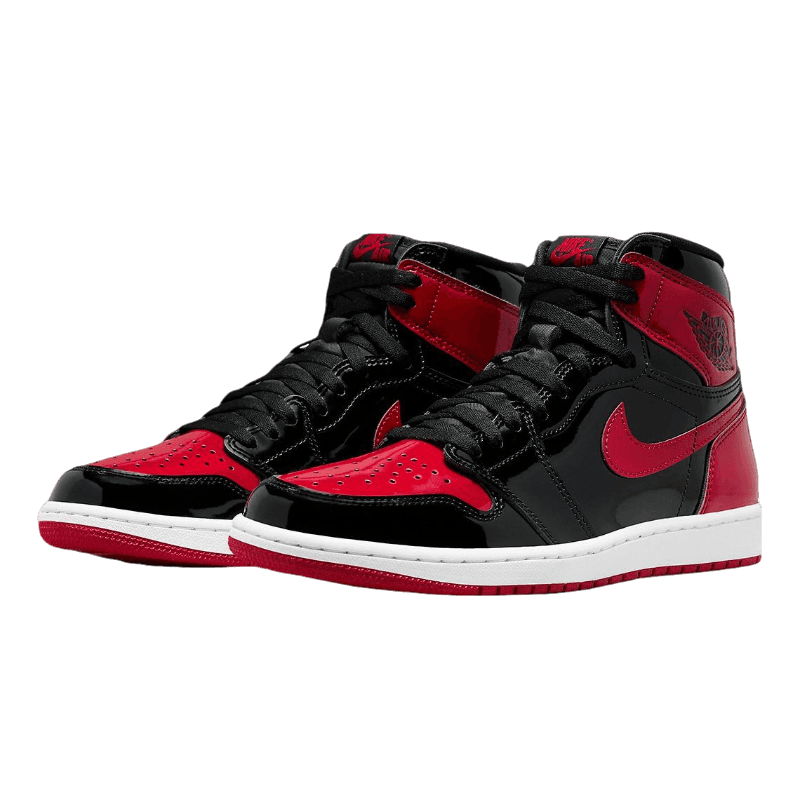 Tênis Air Jordan 1 High "Bred Patent" Vermelho / Preto