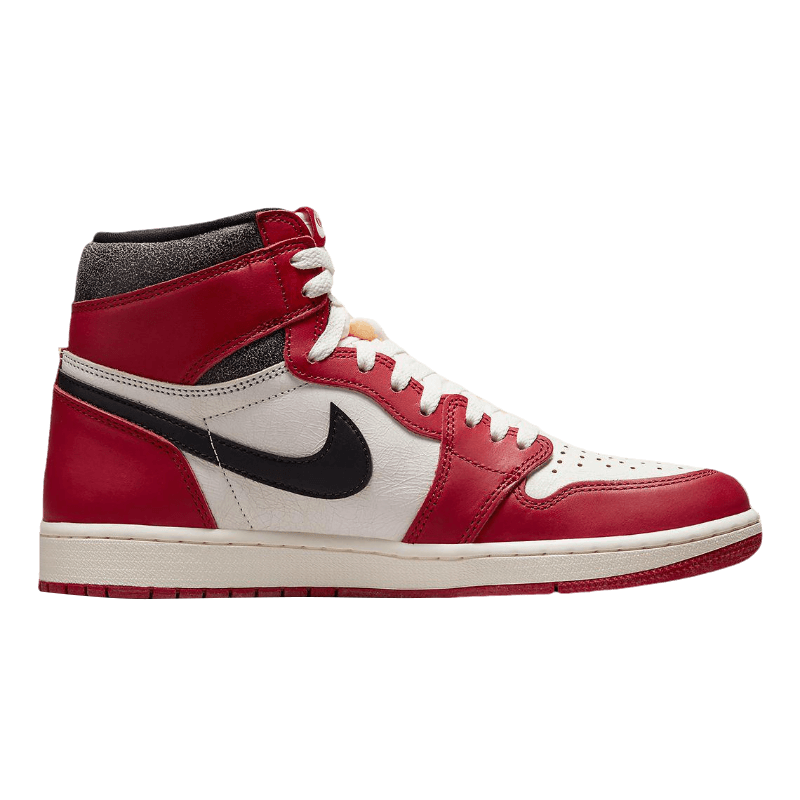 Tênis Air Jordan 1 High "Chicago Lost and Found" Vermelho