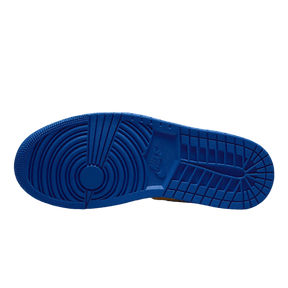 Tênis Air Jordan 1 High OG "Reverse Laney" Azul / Amarelo