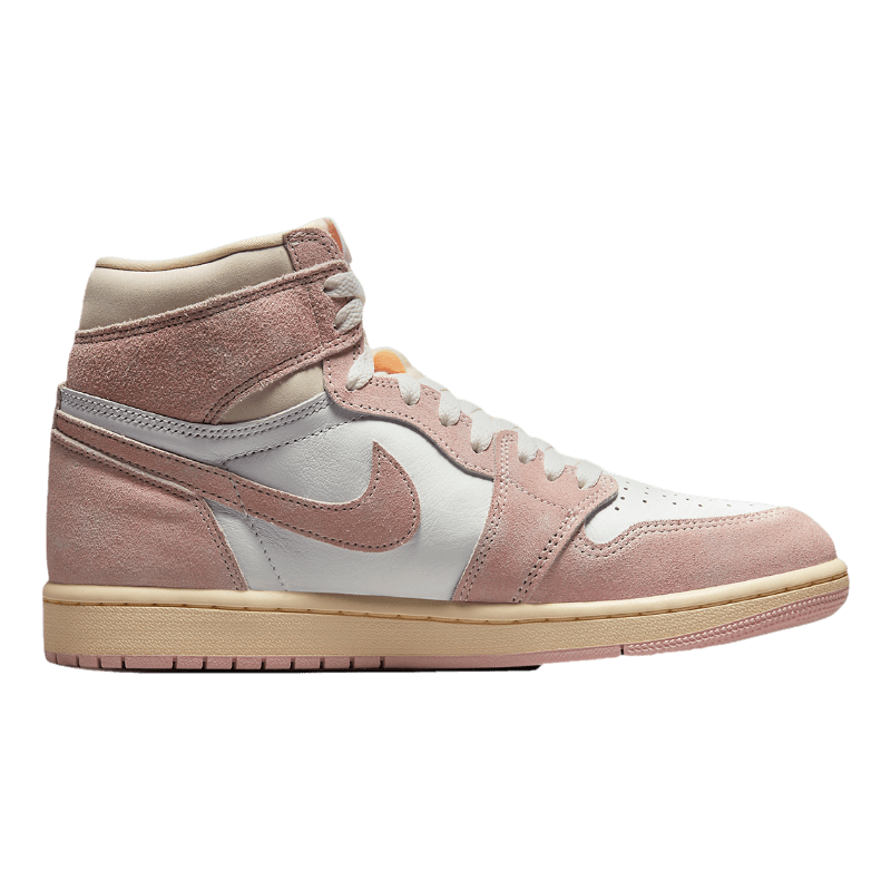 Tênis Air Jordan 1 High OG "Washed Pink" Feminino Rosa