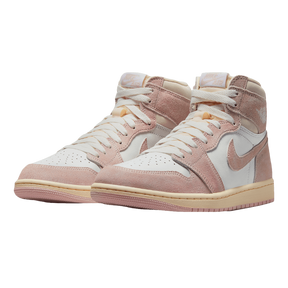 Tênis Air Jordan 1 High OG "Washed Pink" Feminino Rosa