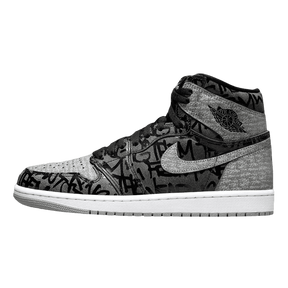 Tênis Air Jordan 1 High "Rebellionaire" Masculino Preto / Cinza