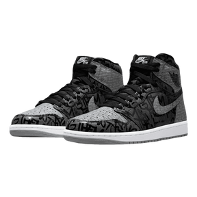 Tênis Air Jordan 1 High "Rebellionaire" Masculino Preto / Cinza