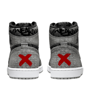 Tênis Air Jordan 1 High "Rebellionaire" Masculino Preto / Cinza