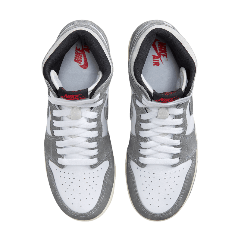 Tênis Air Jordan 1 High "Washed Black" Cinza