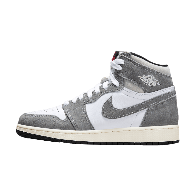 Tênis Air Jordan 1 High "Washed Black" Cinza