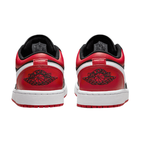 Tênis Air Jordan 1 Low "Alternate Bred Toe" Preto / Vermelho