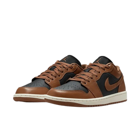 Tênis Air Jordan 1 Low "Archaeo Brown" Preto / Marrom