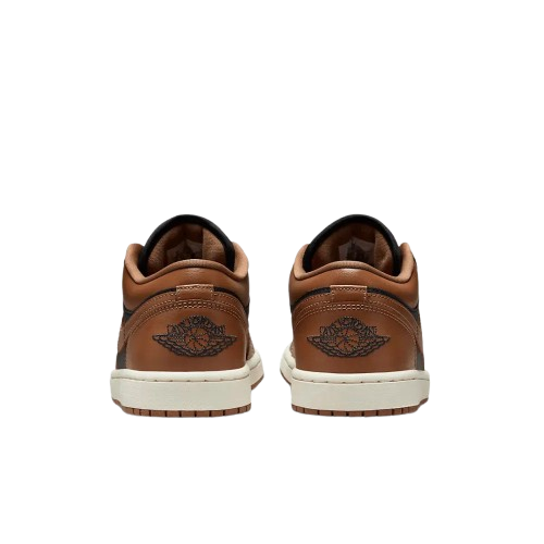 Tênis Air Jordan 1 Low "Archaeo Brown" Preto / Marrom