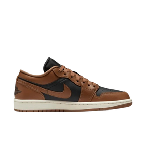 Tênis Air Jordan 1 Low "Archaeo Brown" Preto / Marrom