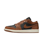 Tênis Air Jordan 1 Low "Archaeo Brown" Preto / Marrom
