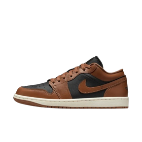 Tênis Air Jordan 1 Low "Archaeo Brown" Preto / Marrom
