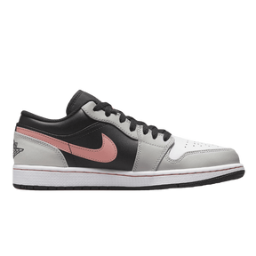 Tênis Air Jordan 1 Low Black "Grey Pink" Preto / Cinza
