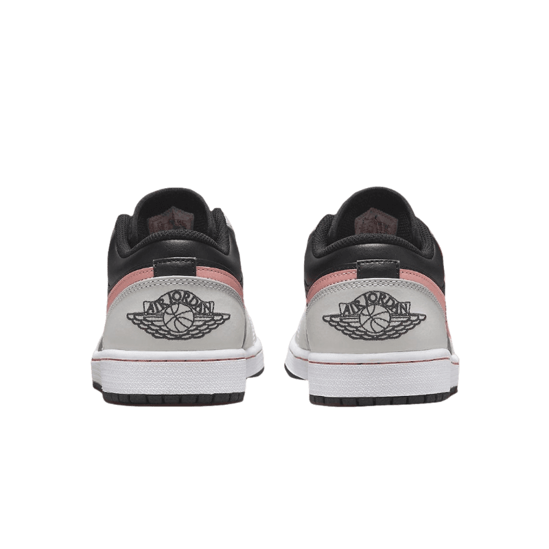 Tênis Air Jordan 1 Low Black "Grey Pink" Preto / Cinza