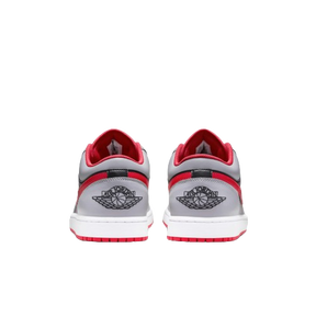 Tênis Air Jordan 1 Low "Black Light Smoke Grey Gym Red" Cinza / Vermelho
